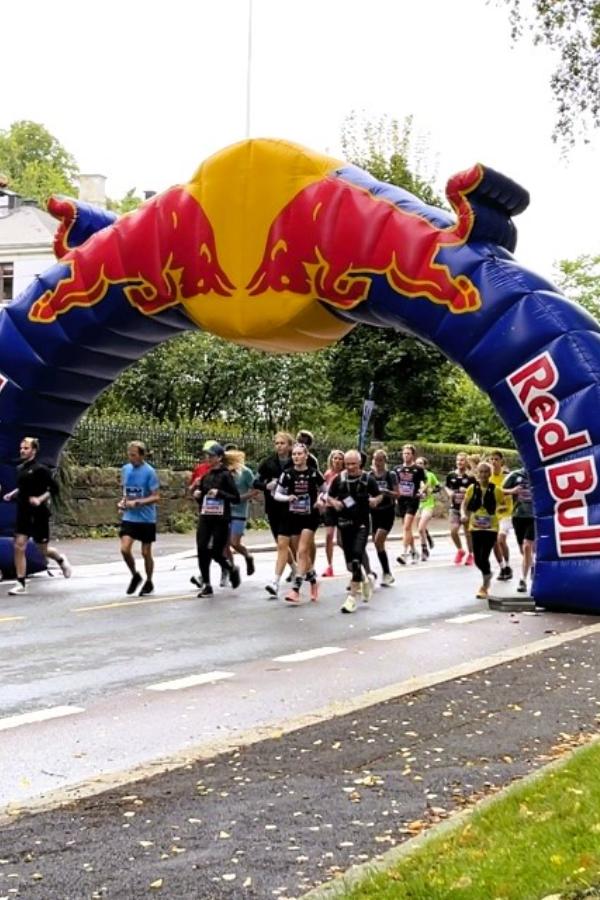 Red Bull på Oslo Maraton